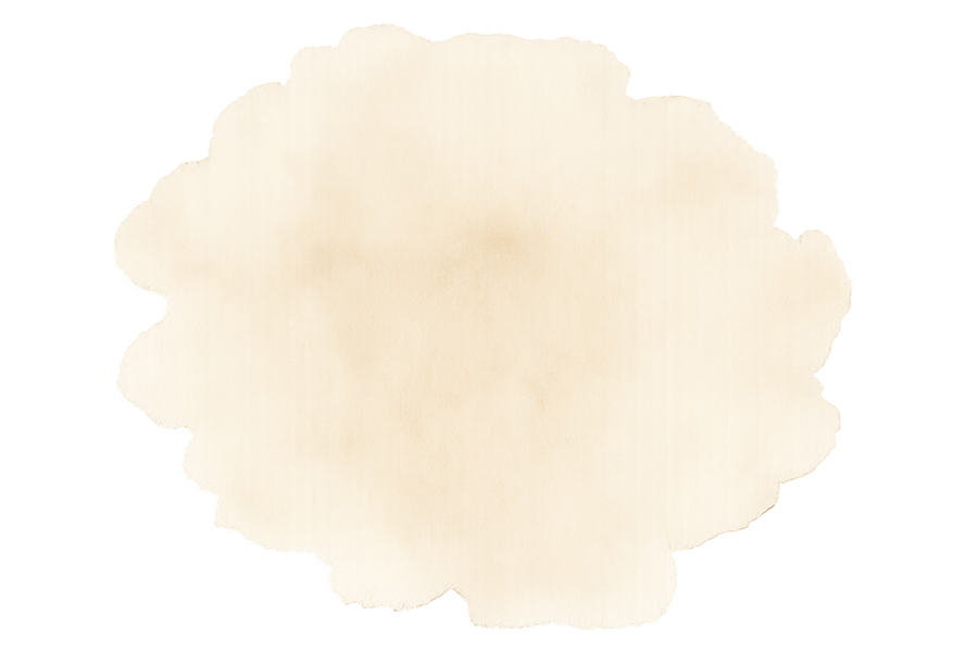 Gold watercolor decoration